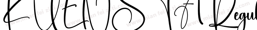 KUENSTA Regular字体转换